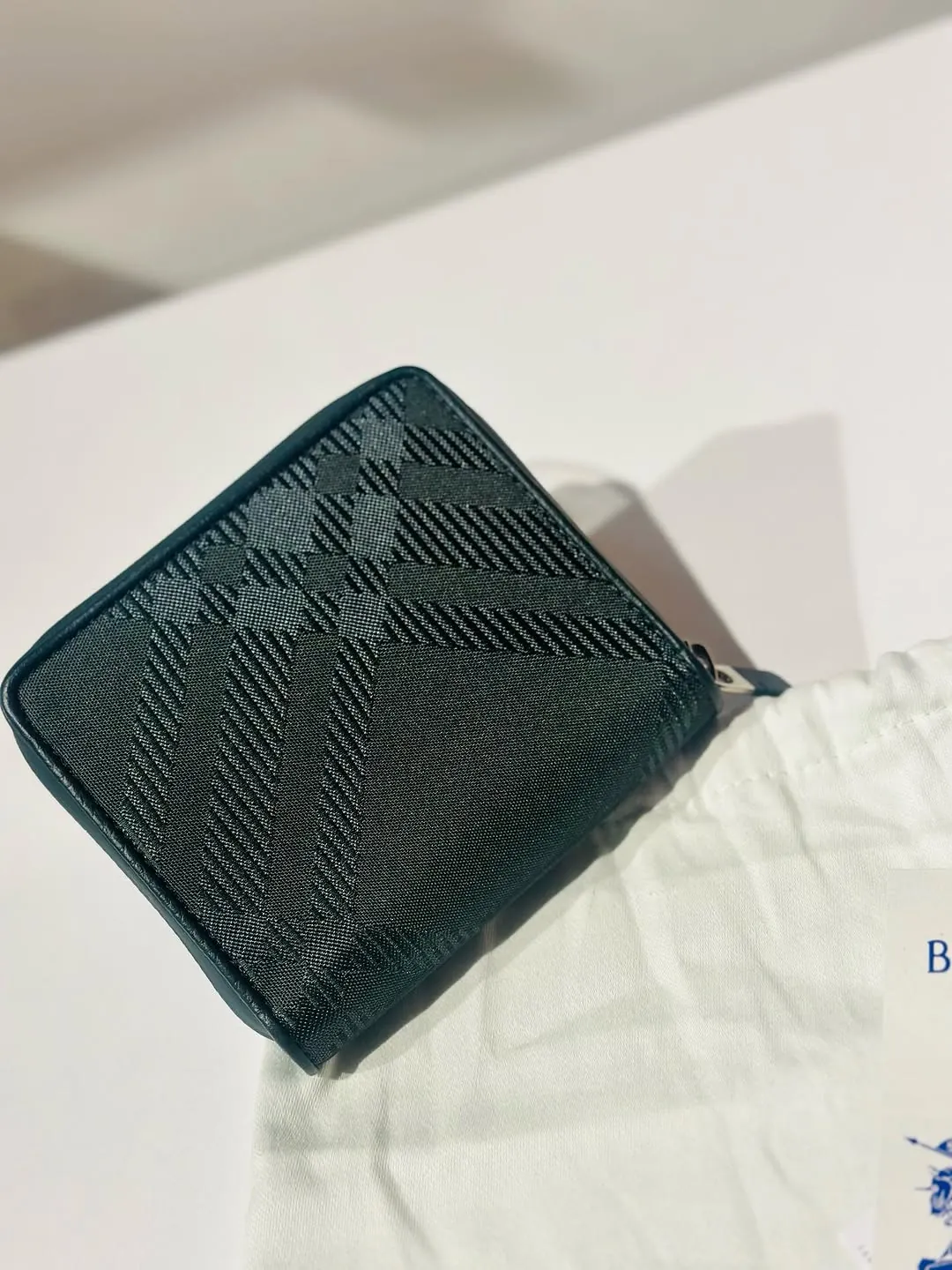 Burberry Checkered Wallet