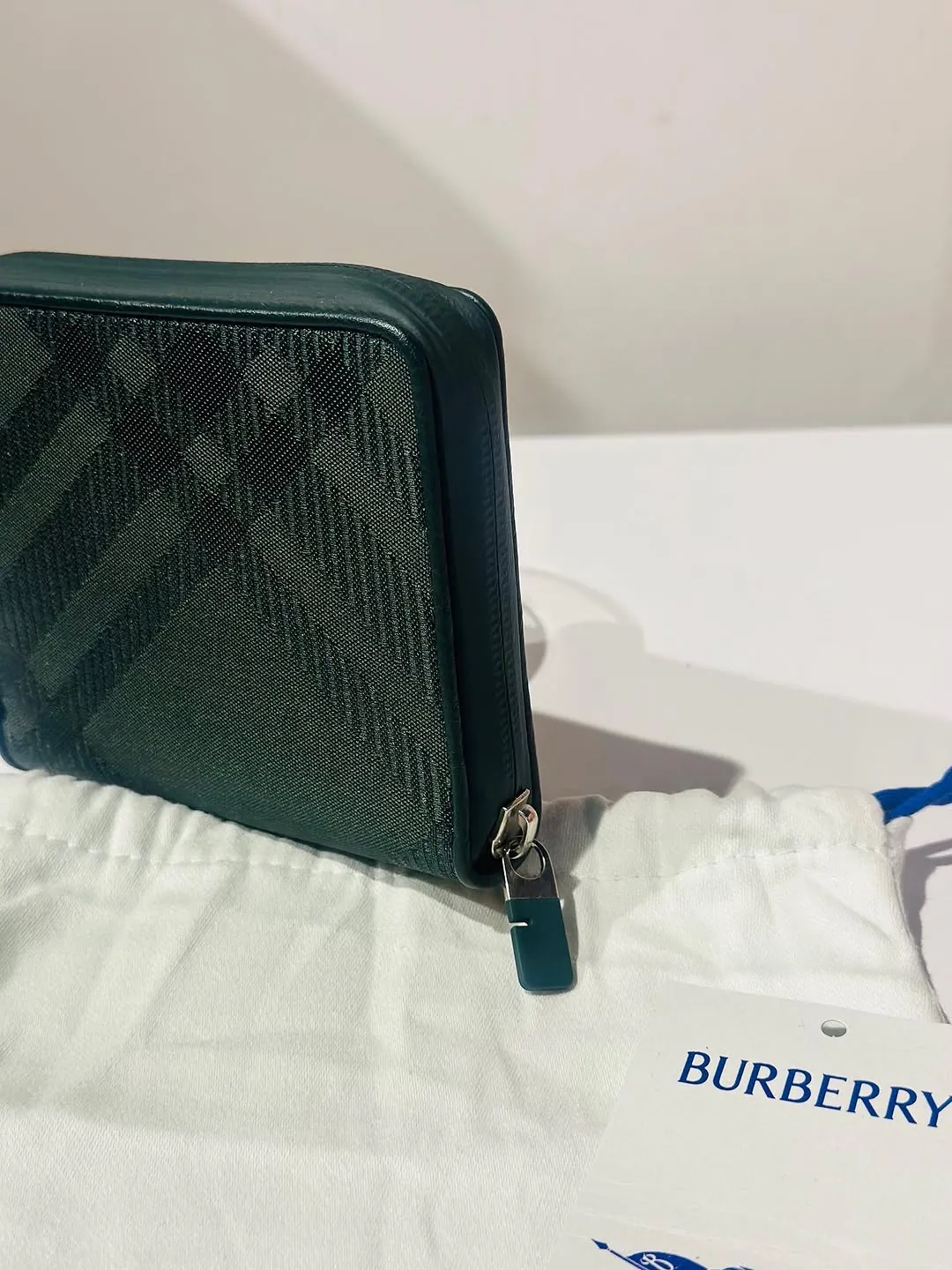 Burberry Checkered Wallet