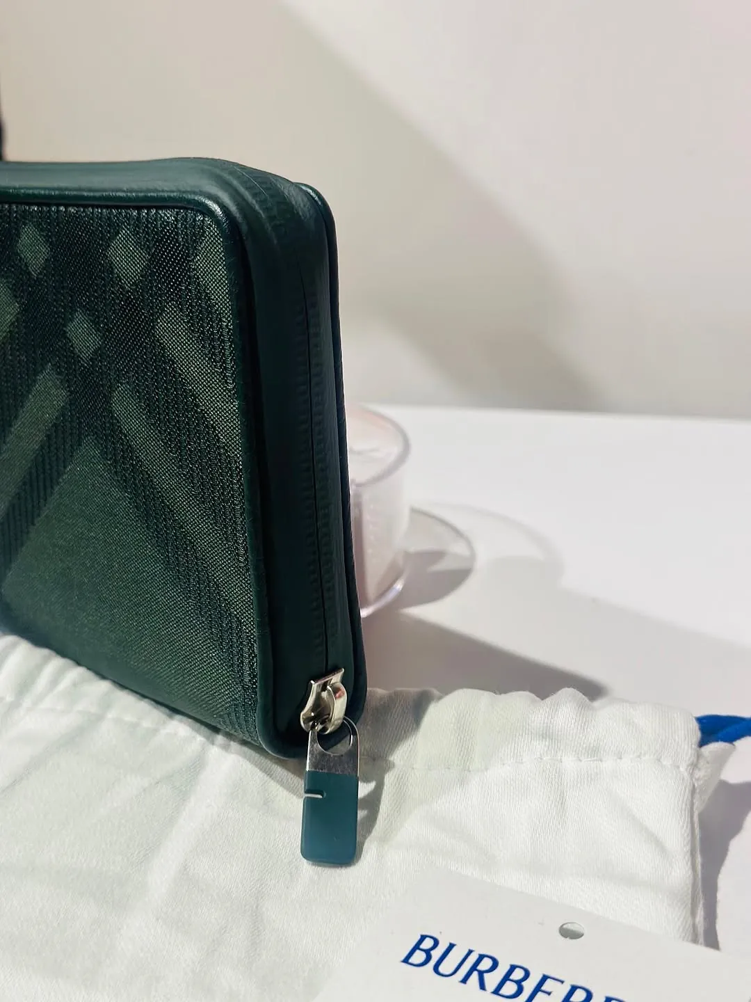 Burberry Checkered Wallet