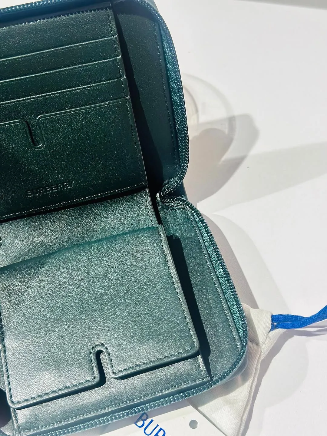 Burberry Checkered Wallet