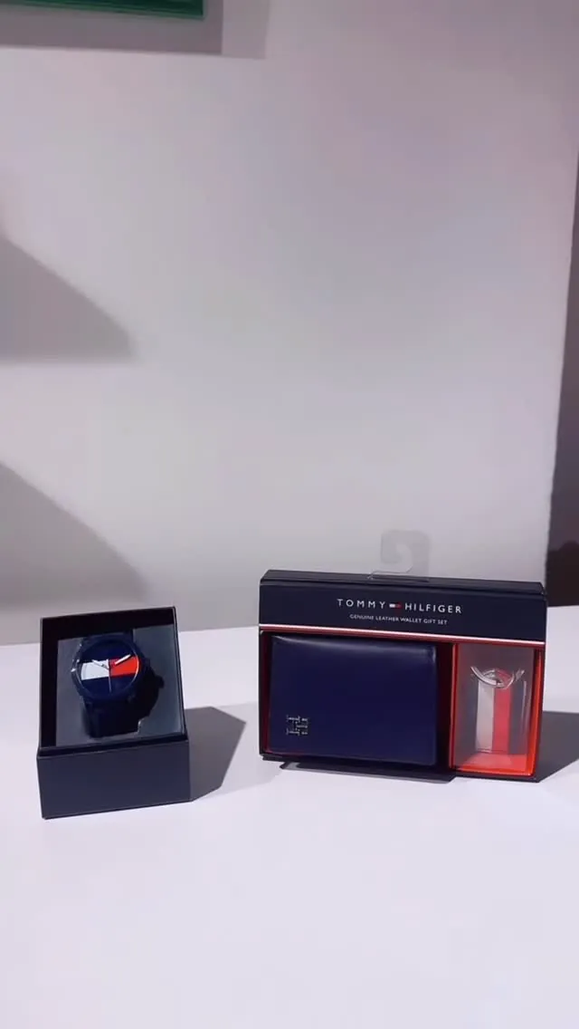 Tommy Hilfiger Watch and Wallet Gift Set