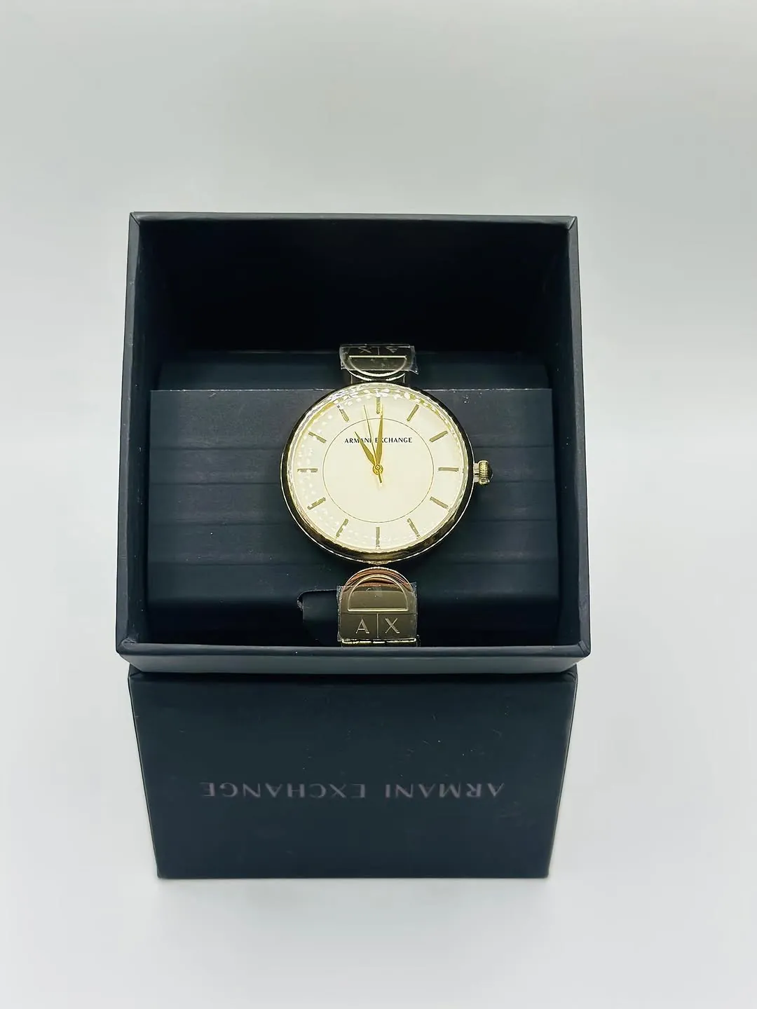 Armani Exchange Gold Watch