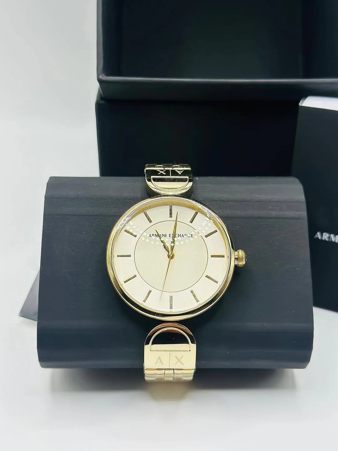 Armani Exchange Gold Watch