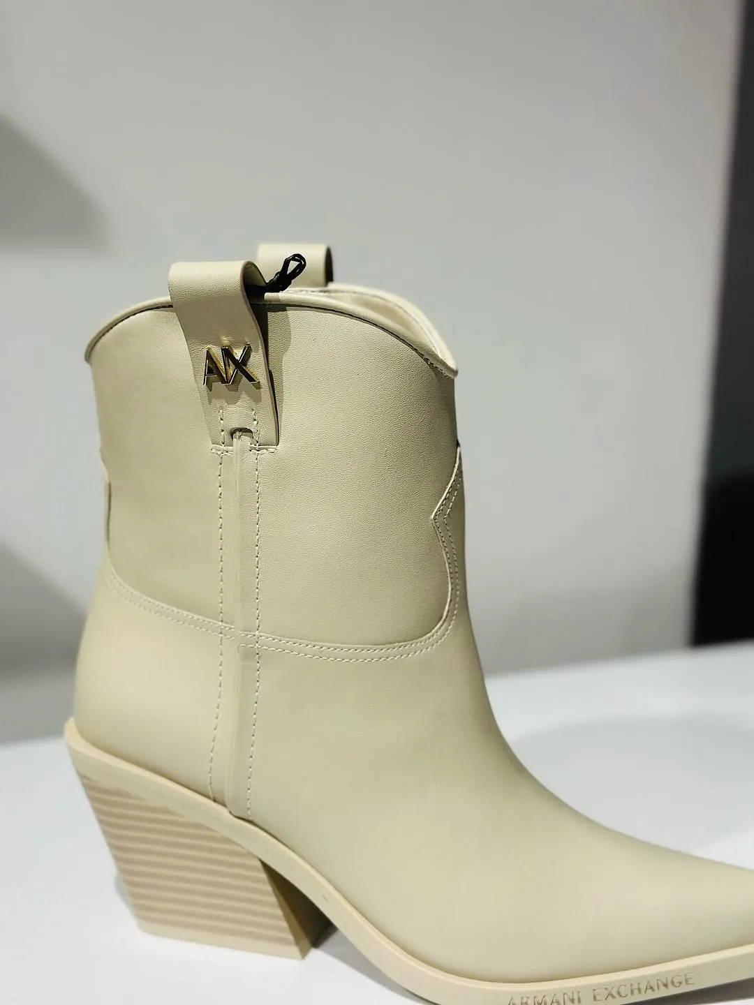 Cream Cowboy Boots