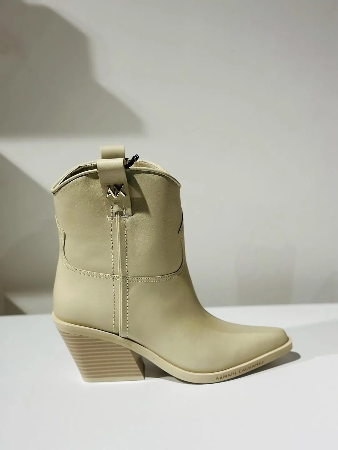 Cream Cowboy Boots