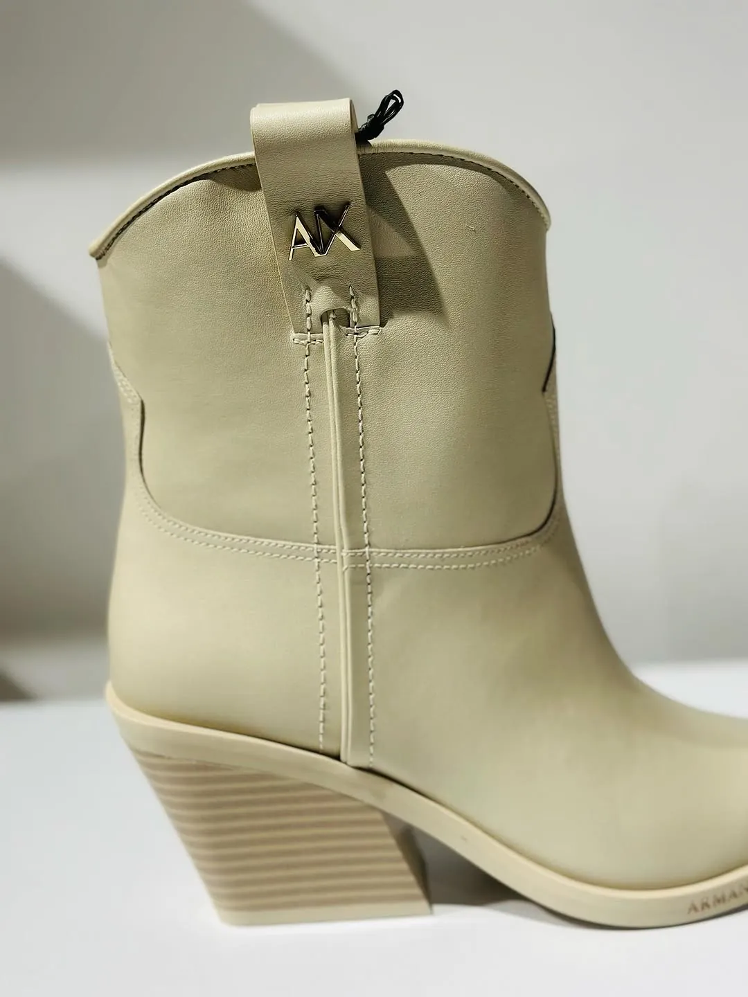Cream Cowboy Boots