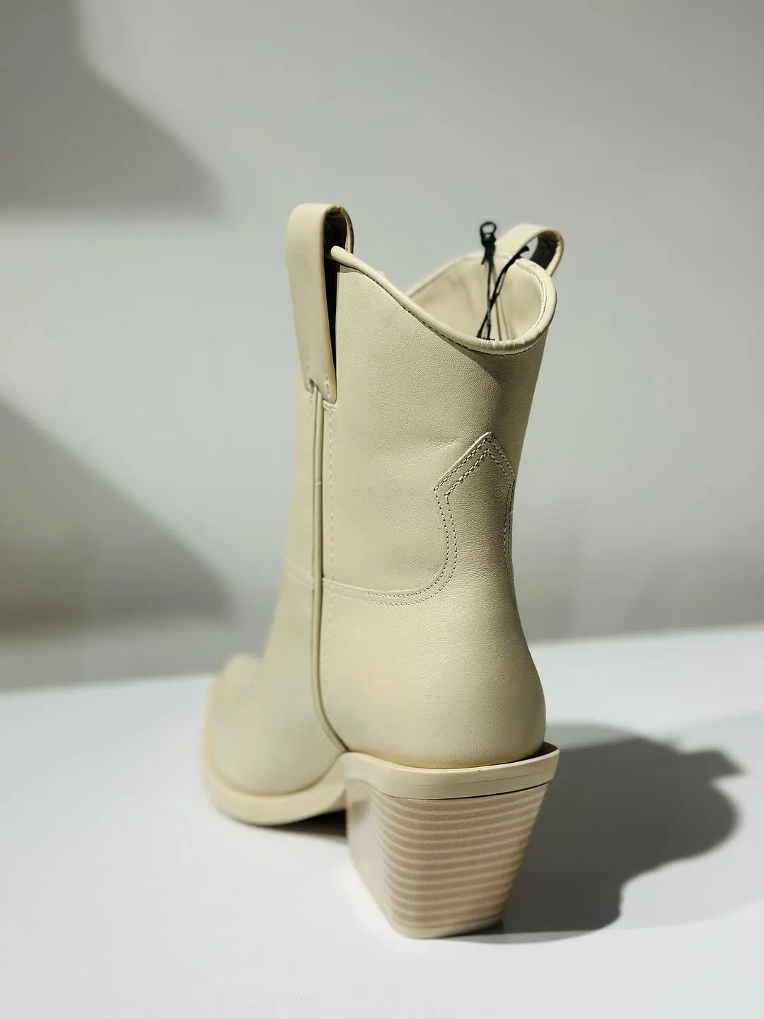Cream Cowboy Boots