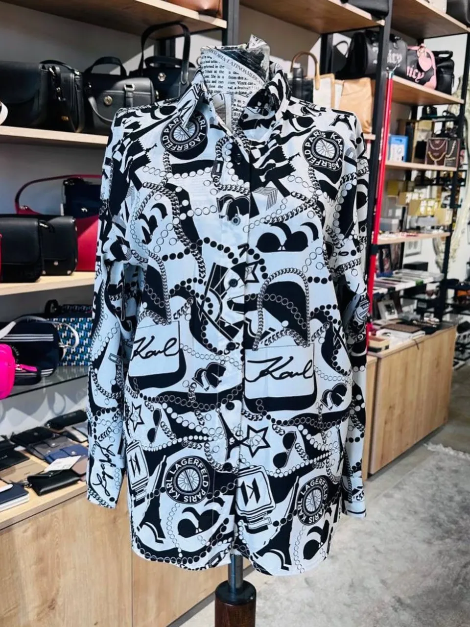 Karl Lagerfeld Patterned Shirt