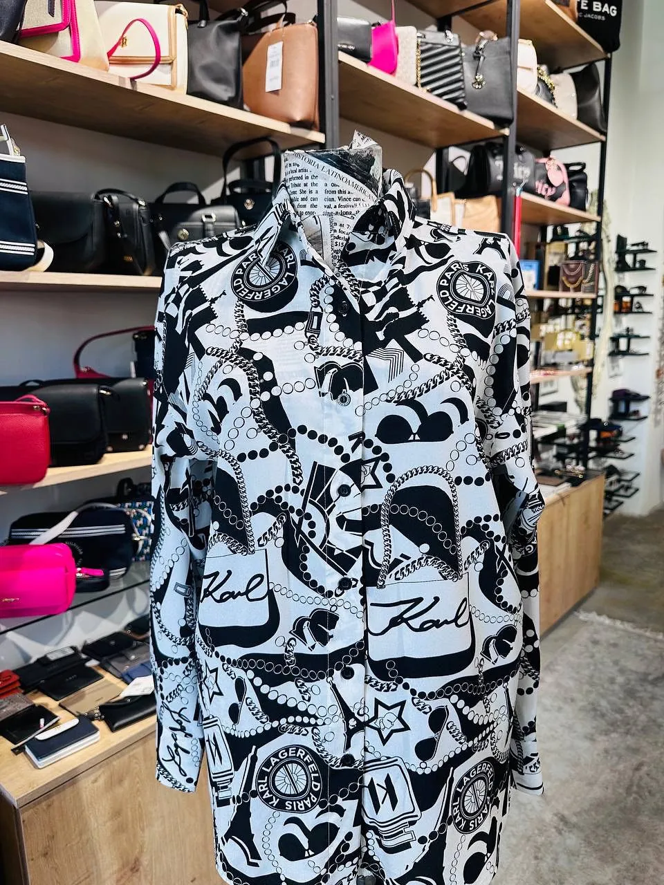 Karl Lagerfeld Patterned Shirt