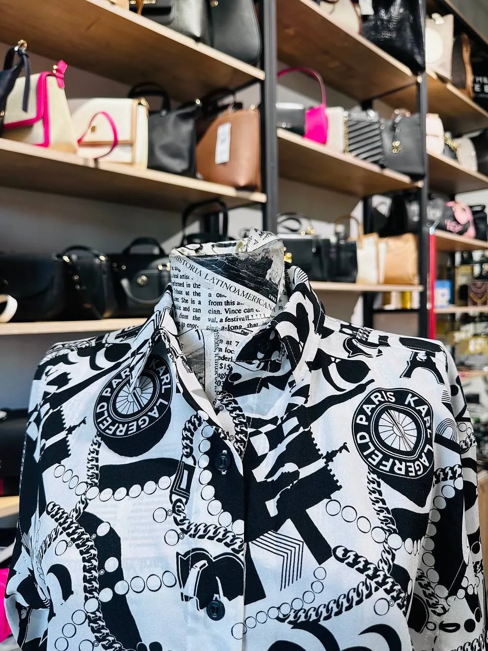 Karl Lagerfeld Patterned Shirt