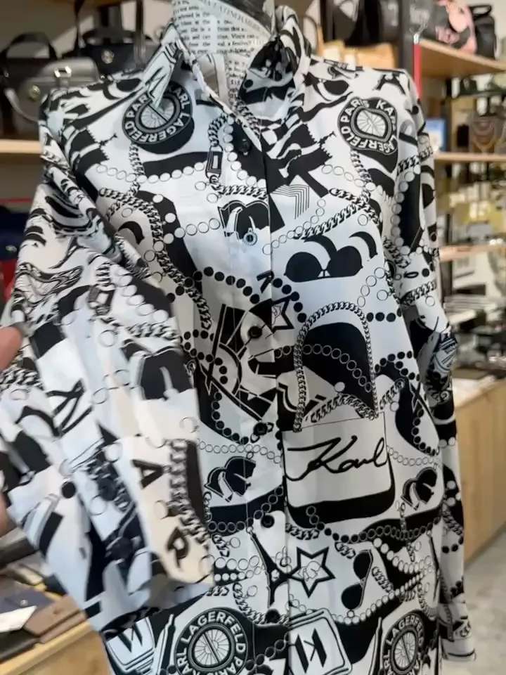 Karl Lagerfeld Patterned Shirt