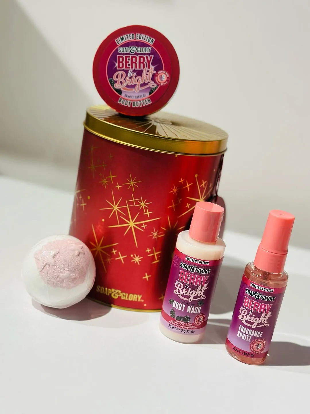 Soap & Glory Berry & Bright Limited Edition Gift Set