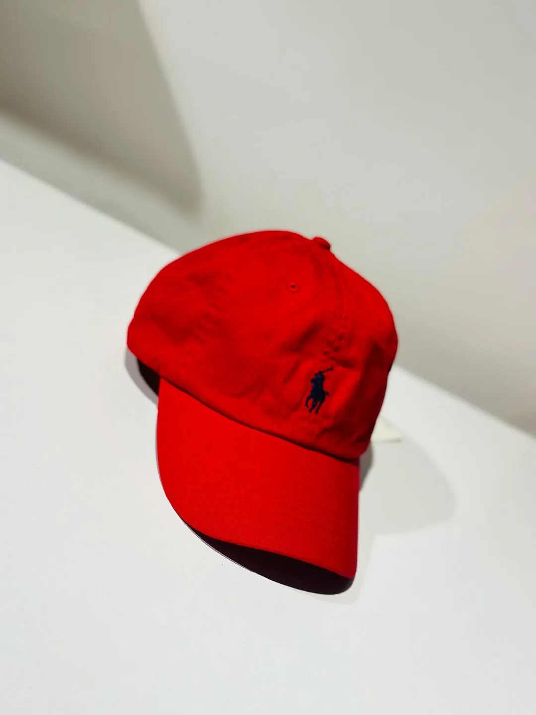 Red Polo Ralph Lauren Baseball Cap