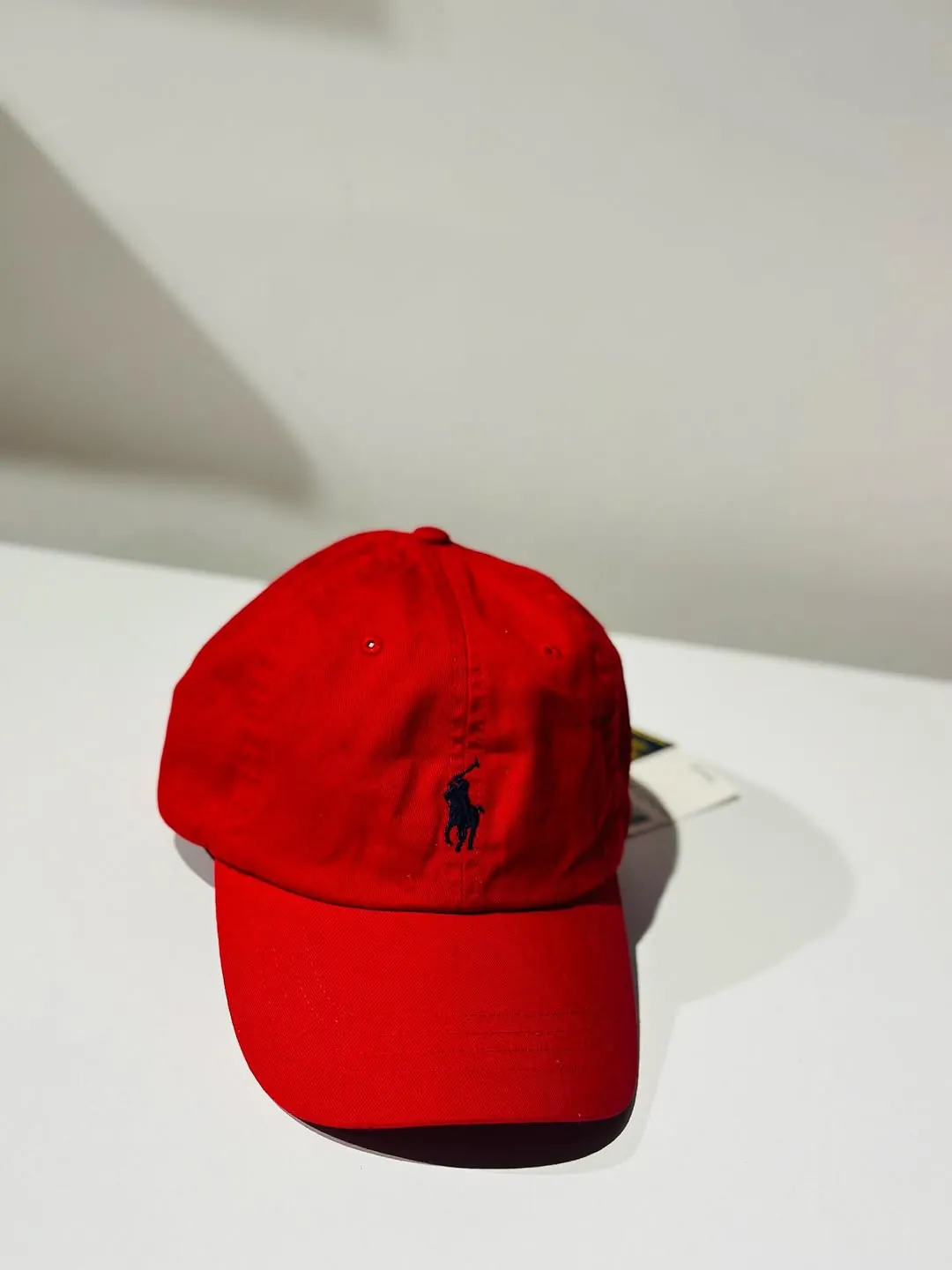Red Polo Ralph Lauren Baseball Cap