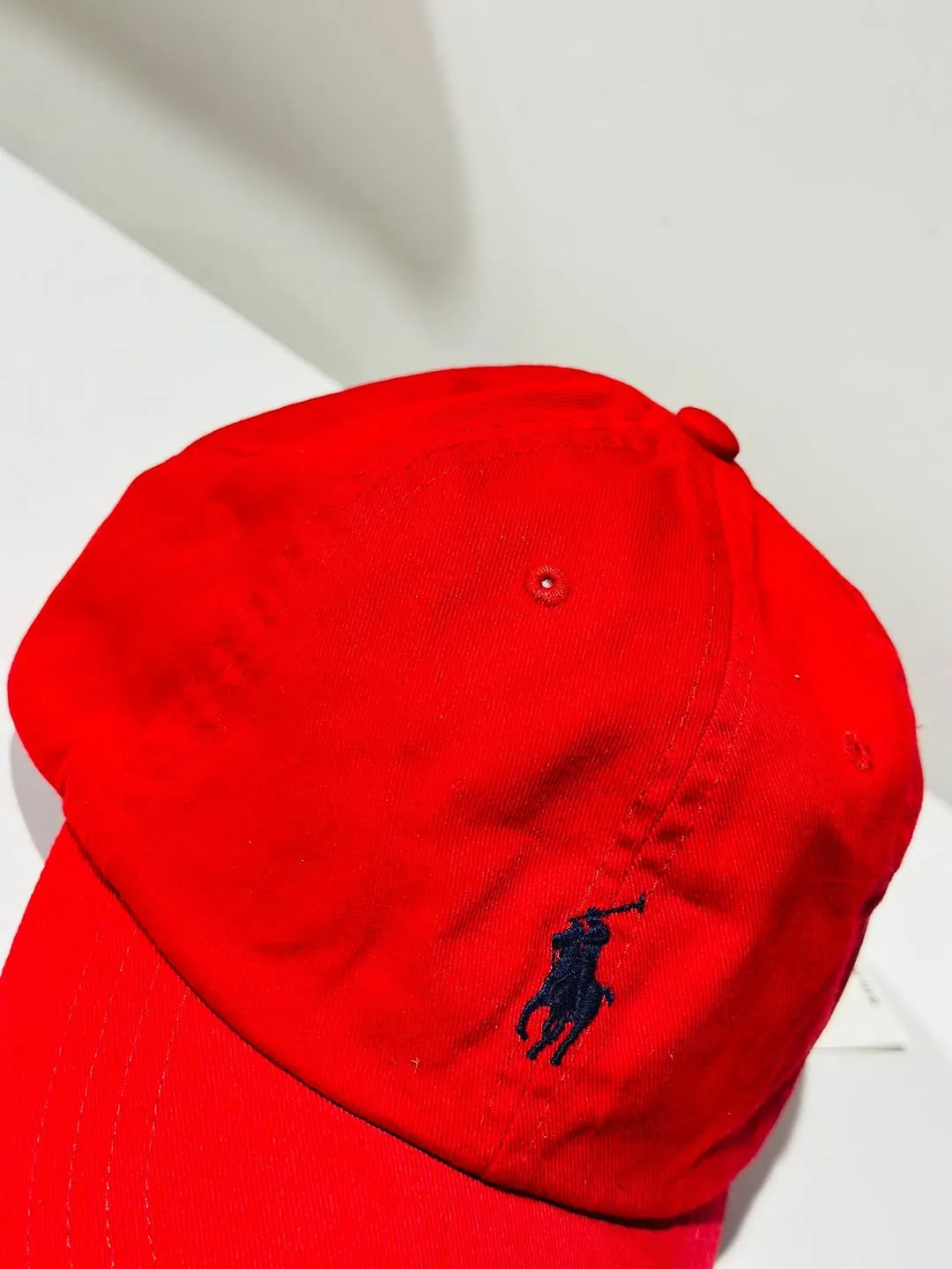 Red Polo Ralph Lauren Baseball Cap