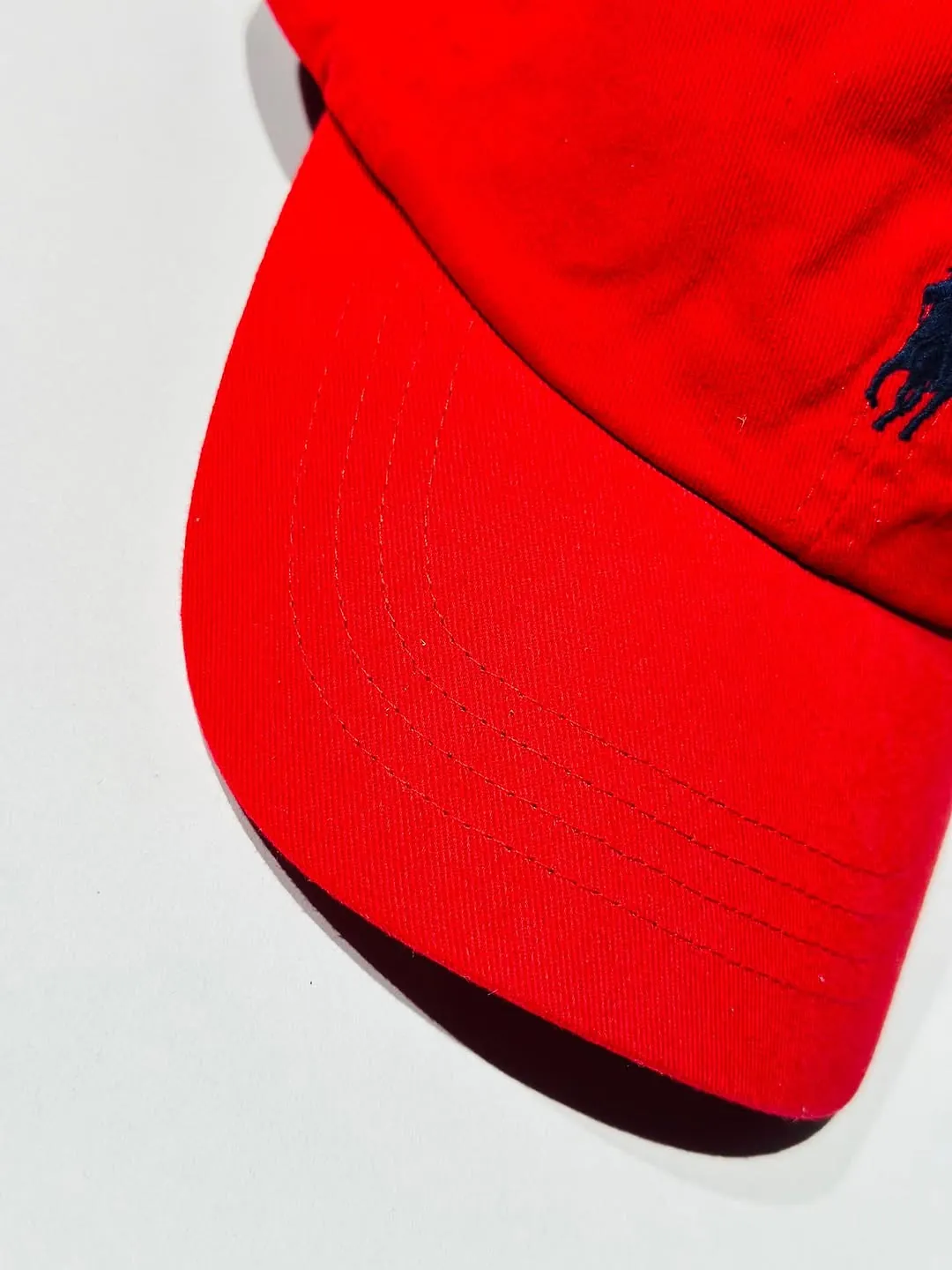 Red Polo Ralph Lauren Baseball Cap