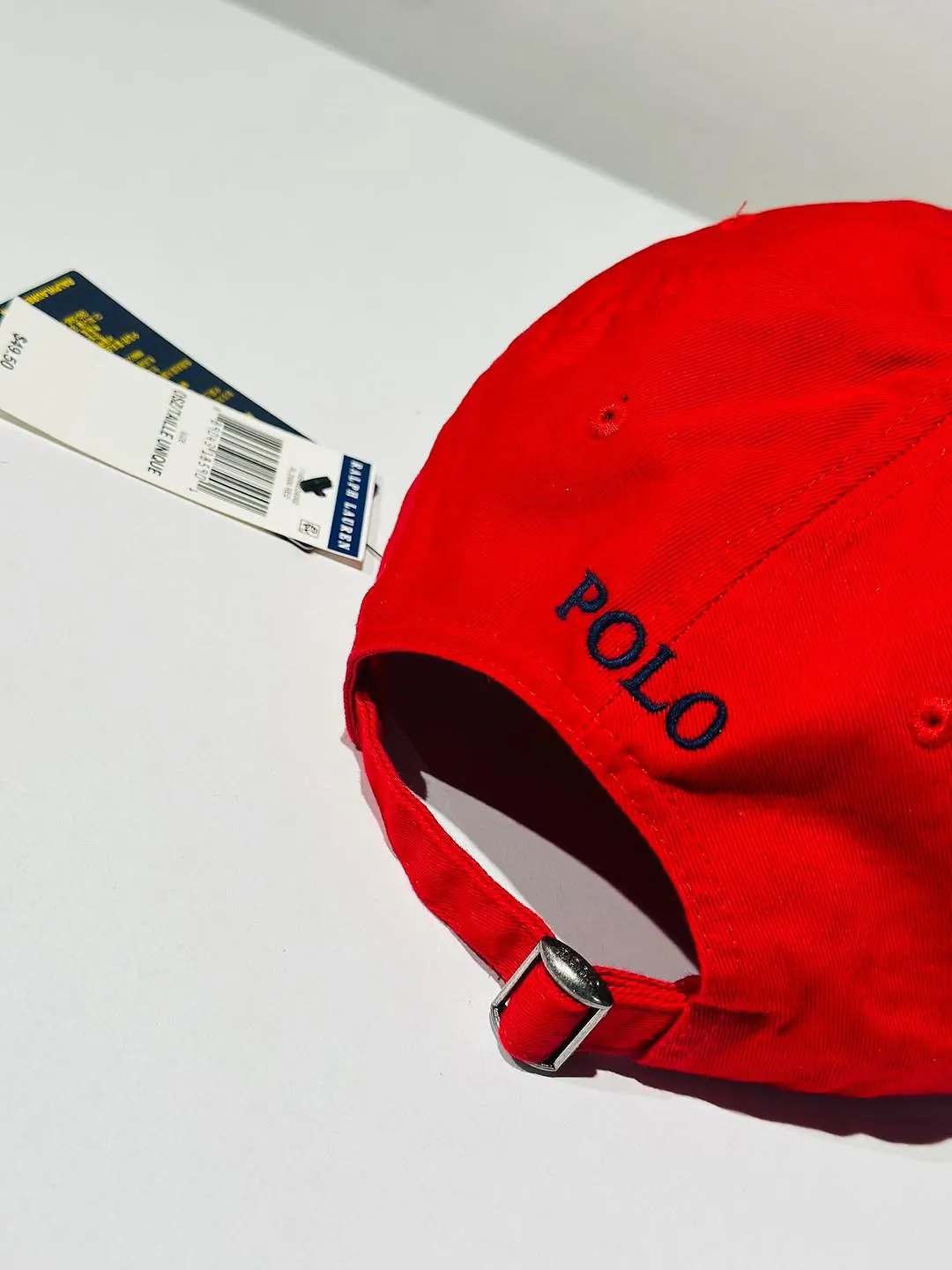Red Polo Ralph Lauren Baseball Cap
