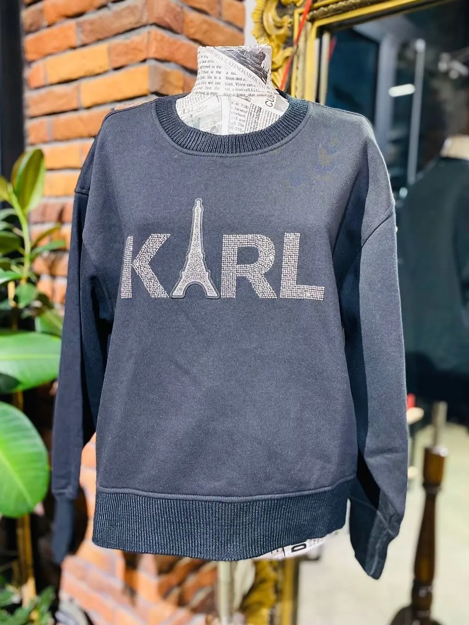 Karl Lagerfeld Karl Eiffel Tower Sweatshirt