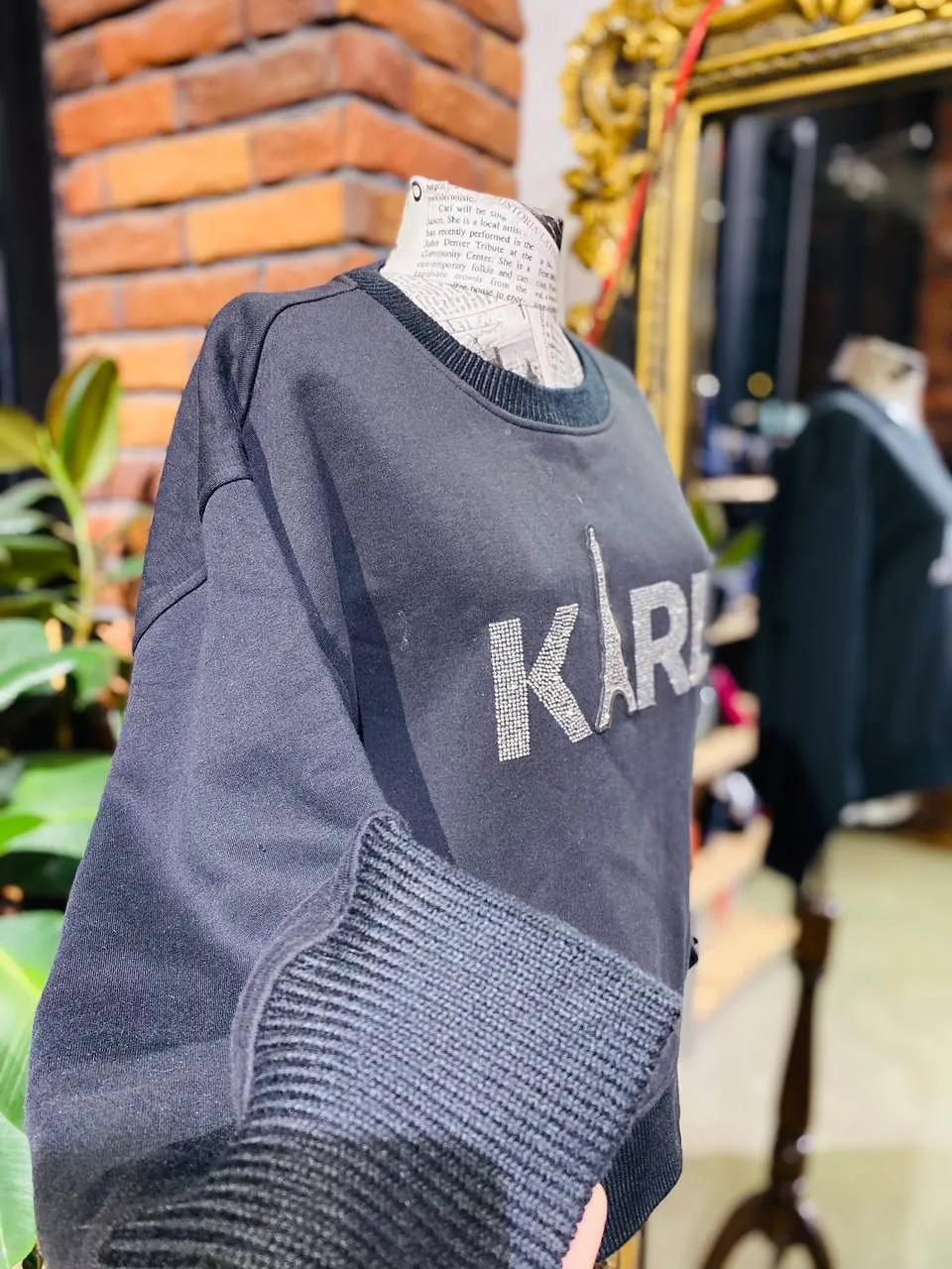 Karl Lagerfeld Karl Eiffel Tower Sweatshirt