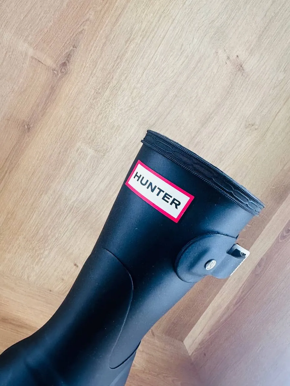 Hunter Navy Blue Rain Boots