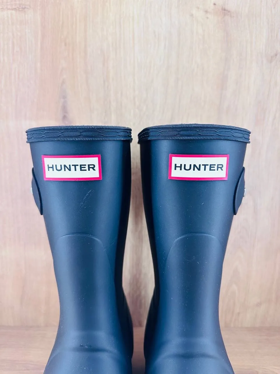 Hunter Navy Blue Rain Boots