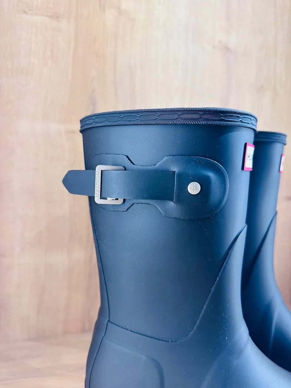 Hunter Navy Blue Rain Boots
