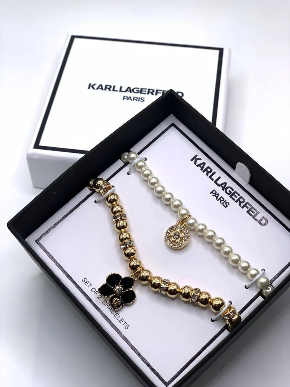 Karl Lagerfeld Set of 2 Bracelets