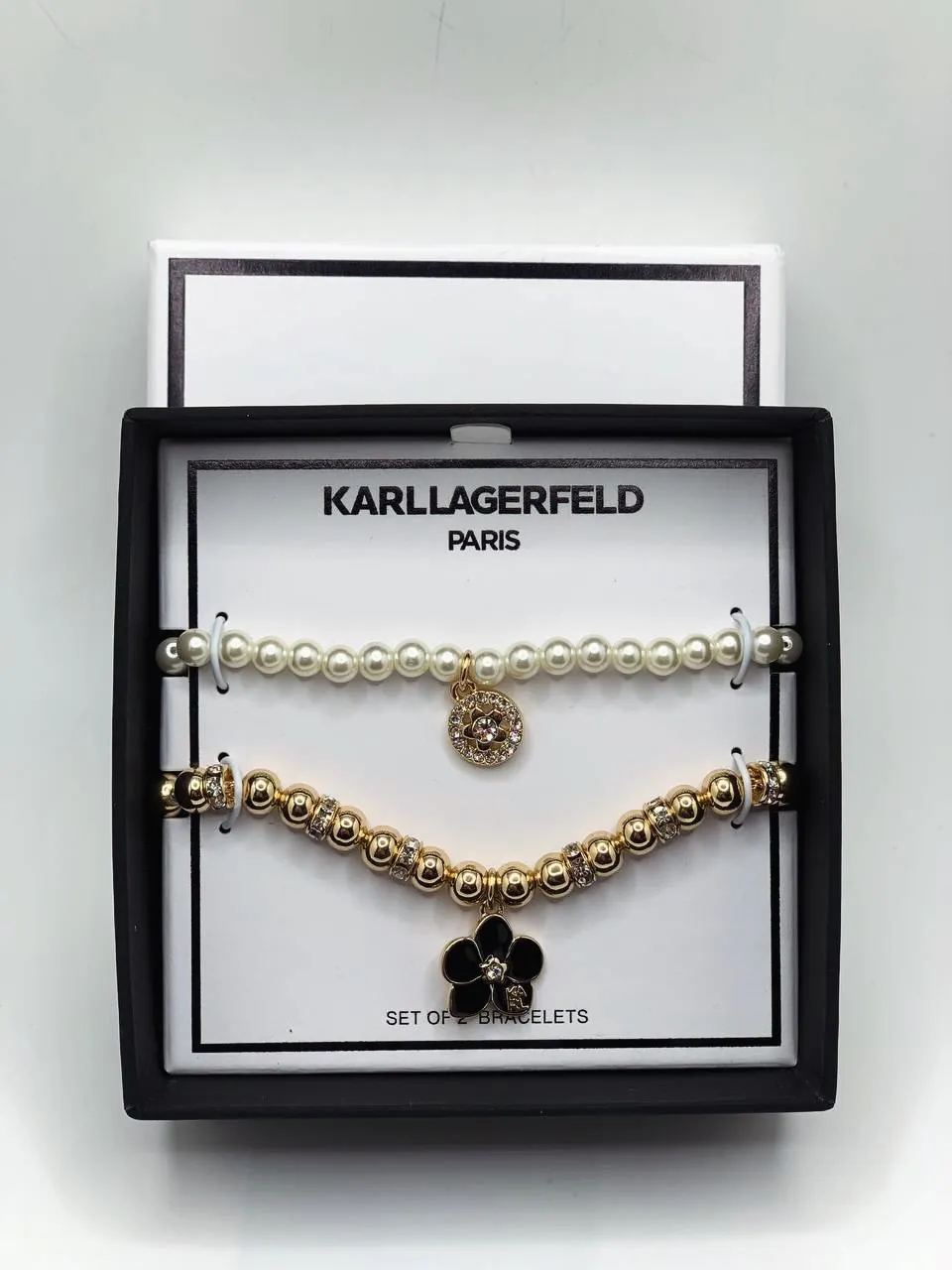 Karl Lagerfeld Set of 2 Bracelets
