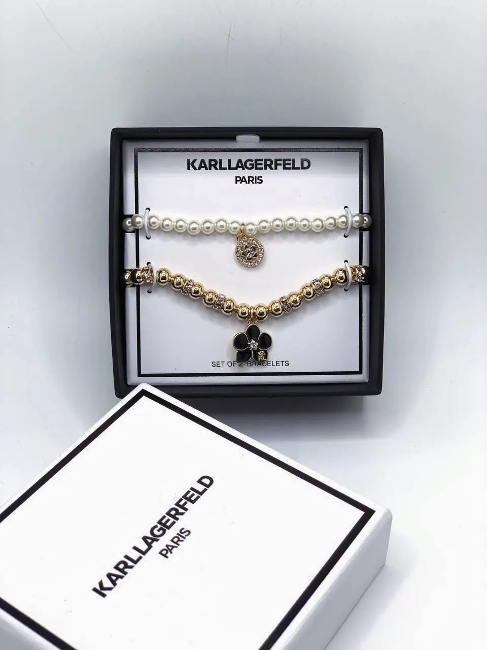 Karl Lagerfeld Set of 2 Bracelets