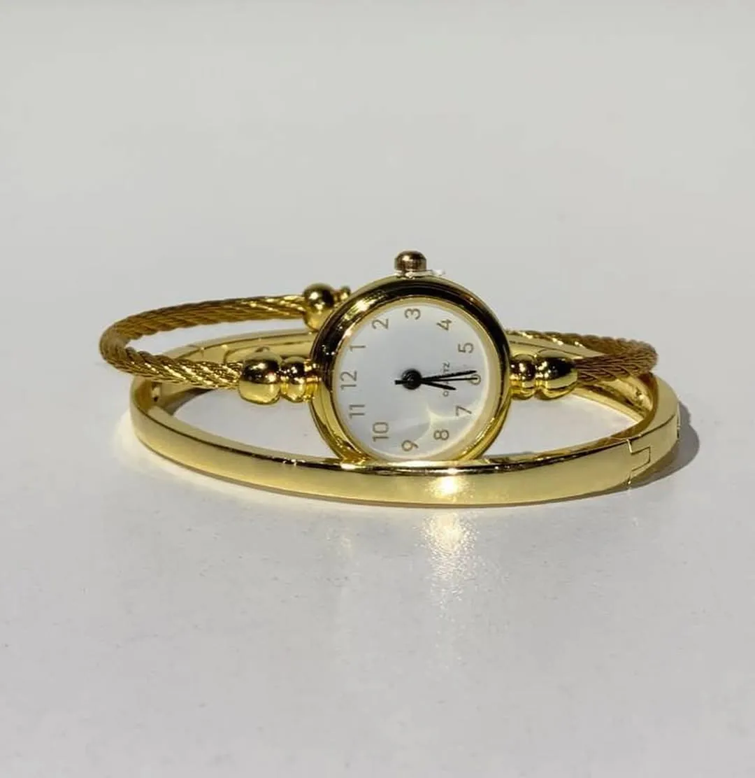 Argento Vivo Bracelet Watch Set