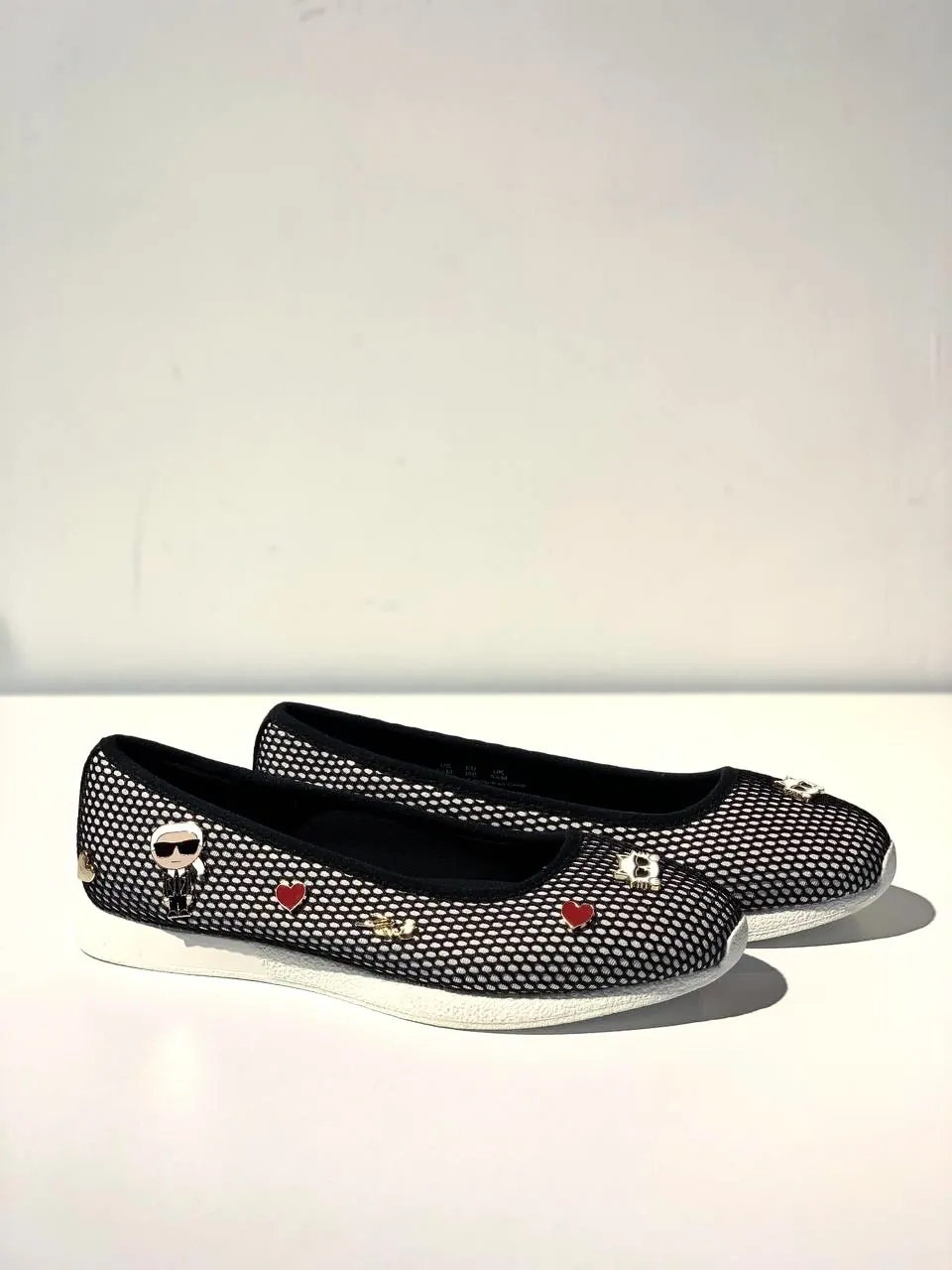 Mesh Ballet Flat Shoes