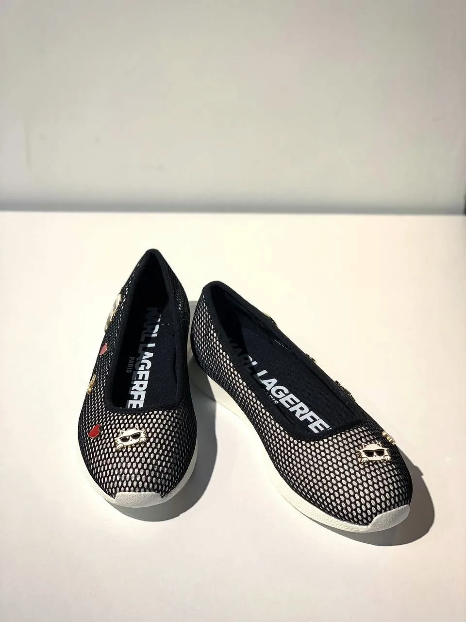 Mesh Ballet Flat Shoes