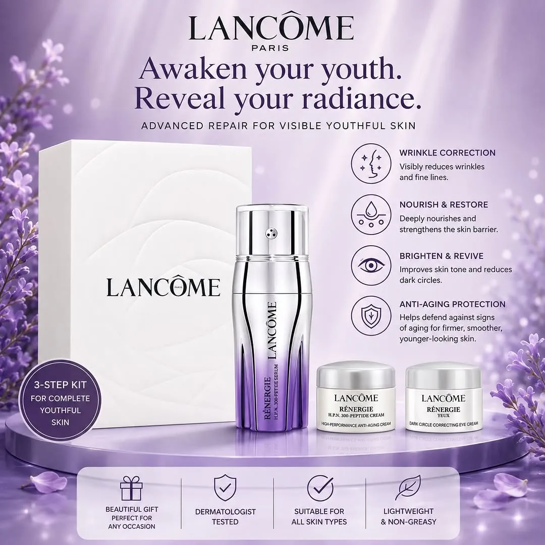 Lancôme Rénergie 3-Step Skin Care Set