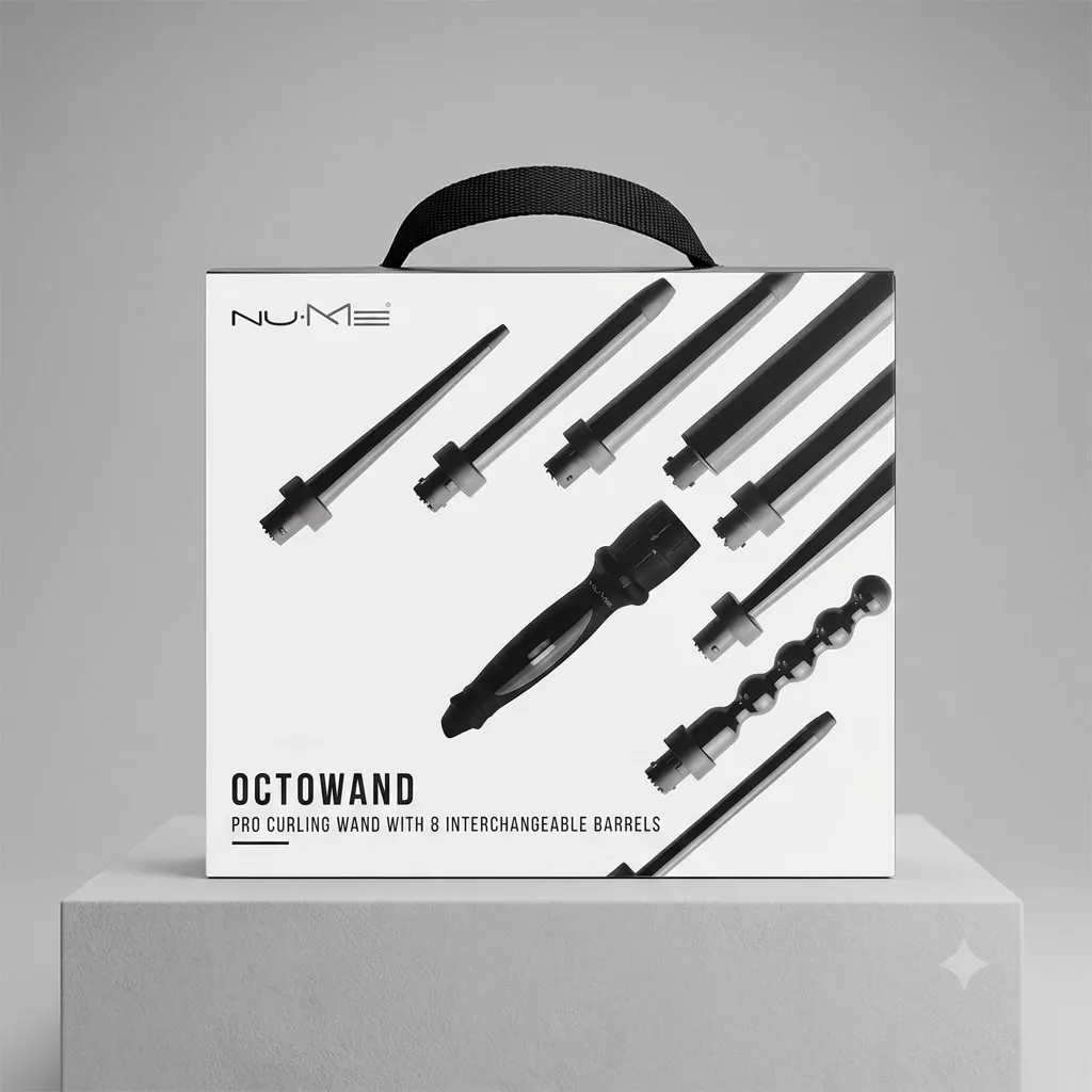 NuMe Octowand Pro Curling Wand