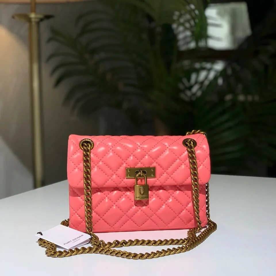 Kurt Geiger Quilted Chain Shoulder Bag
