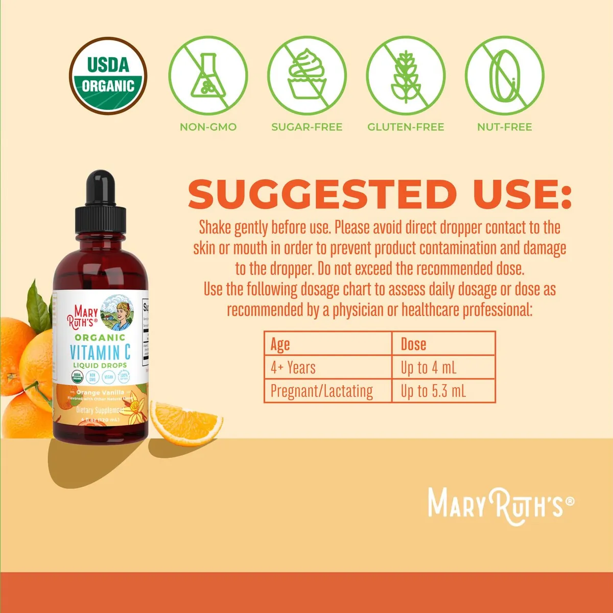 MaryRuth's Organic Vitamin C Drops