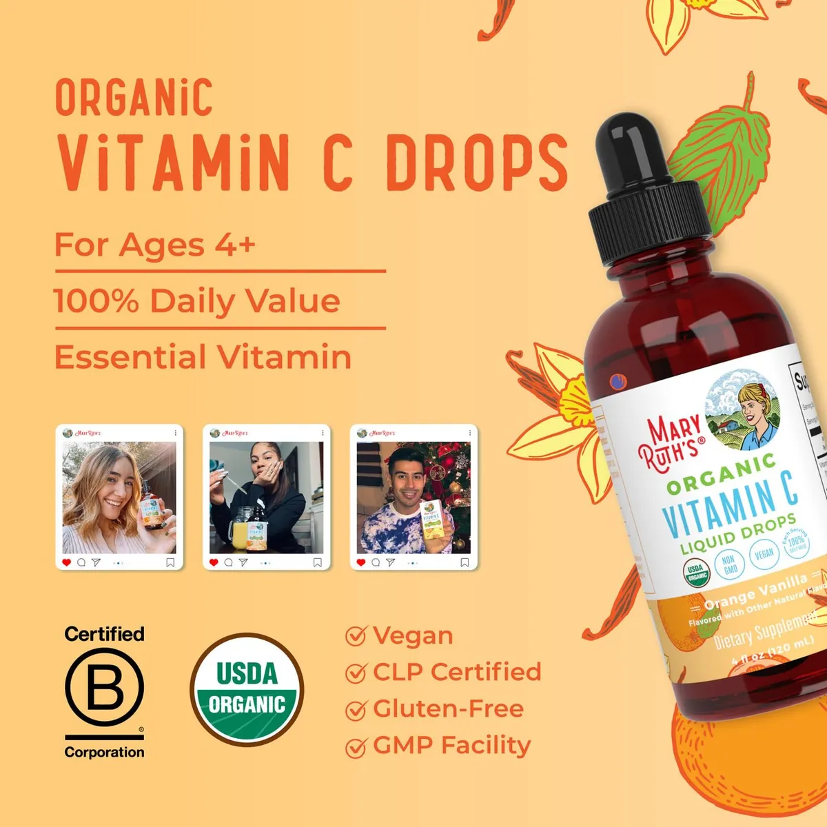 MaryRuth's Organic Vitamin C Drops