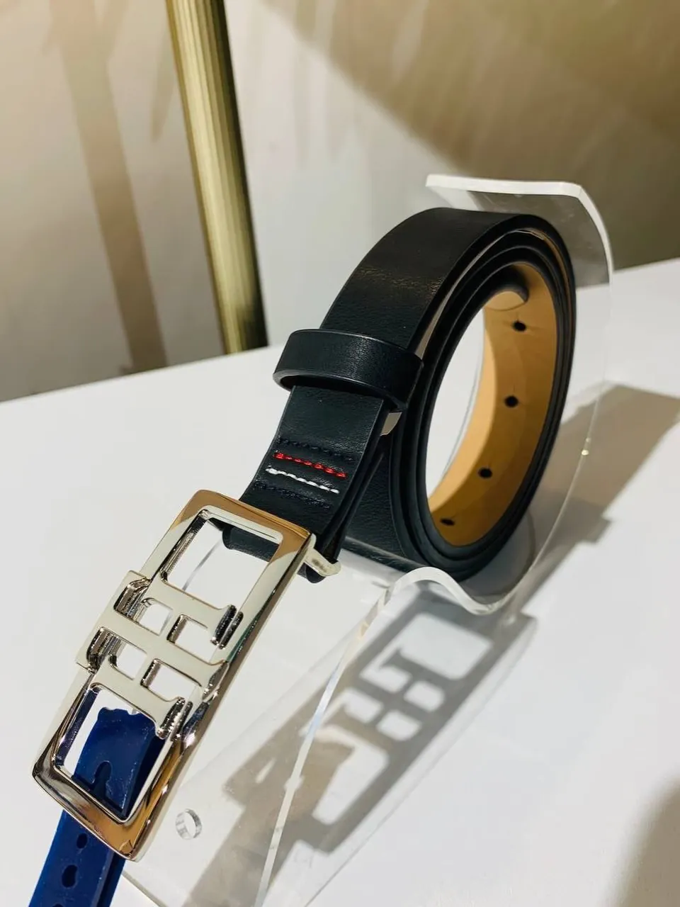 Lauren Navy Blue Belt
