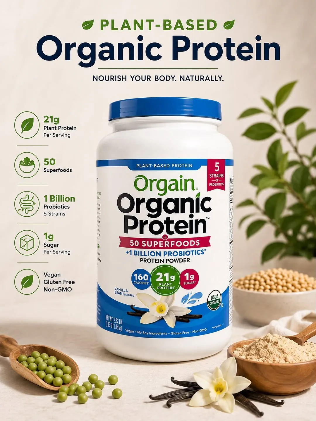 Viva Naturals Organic Cacao Powder