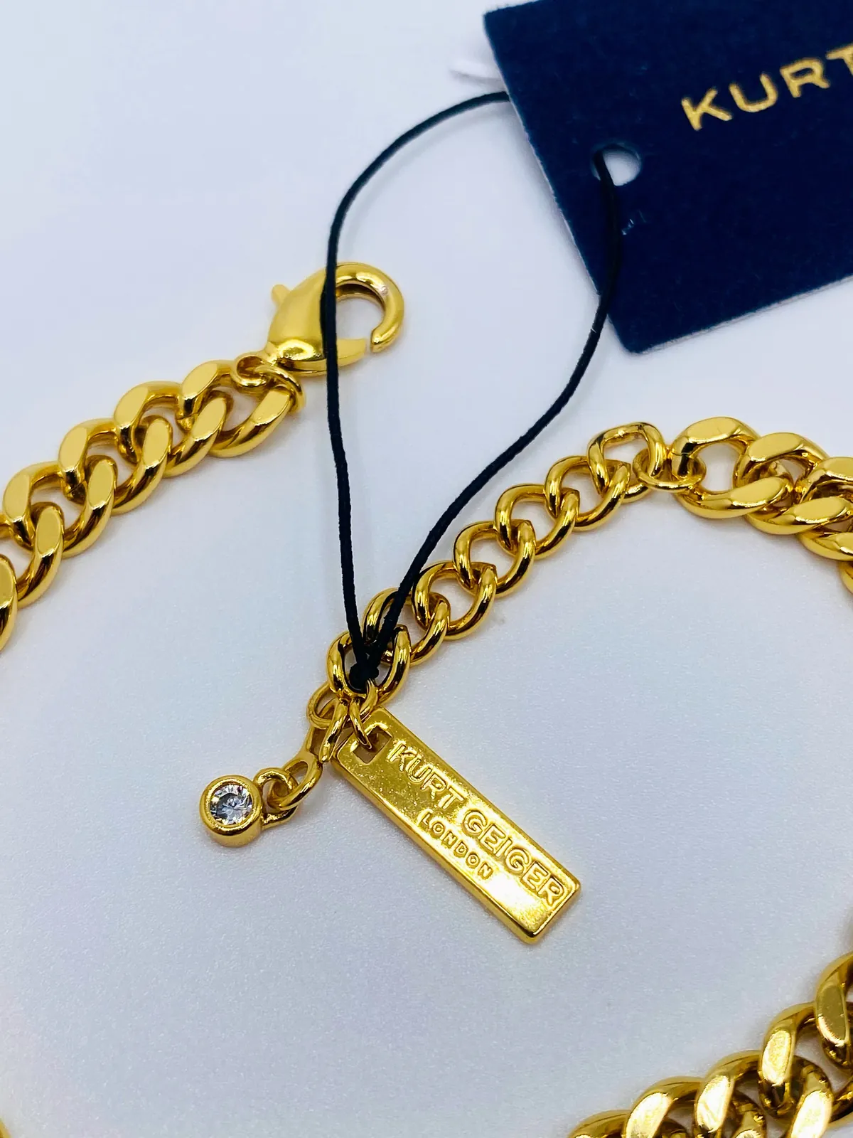 Kurt Geiger Gold Chain Bracelet