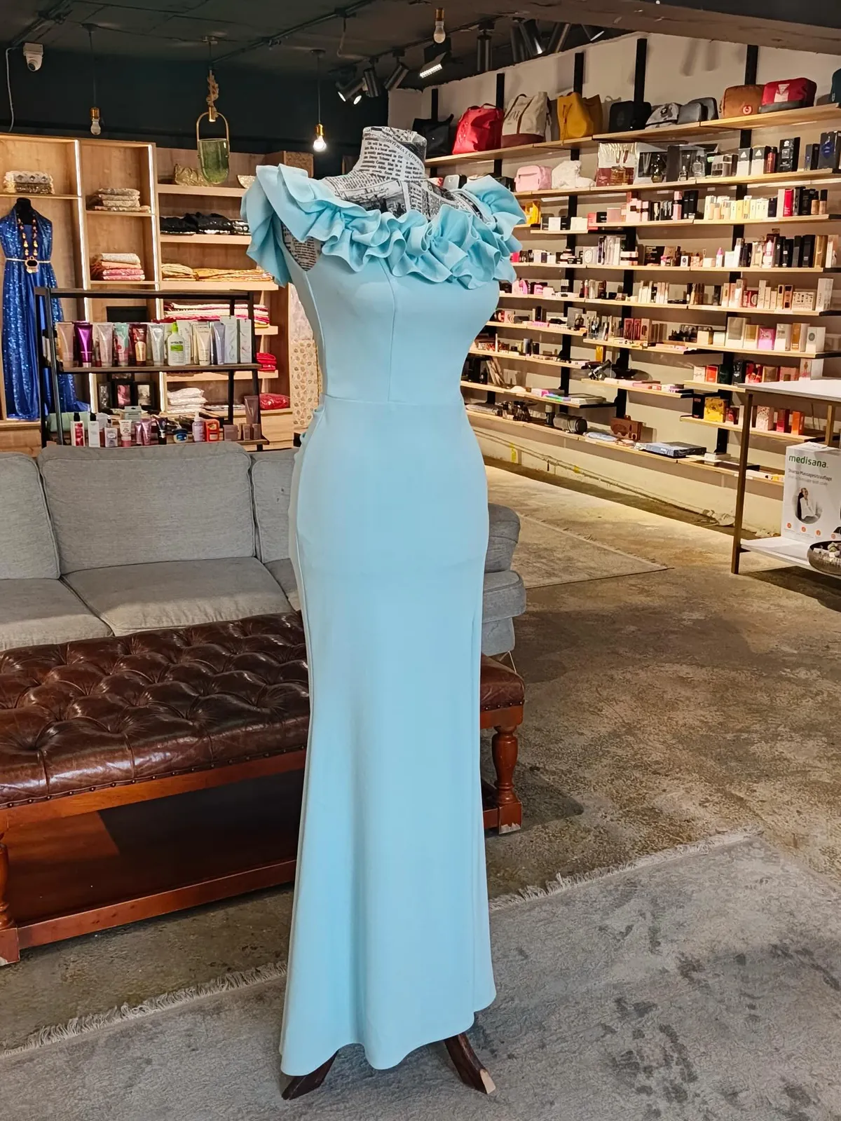 Light Blue Evening Gown
