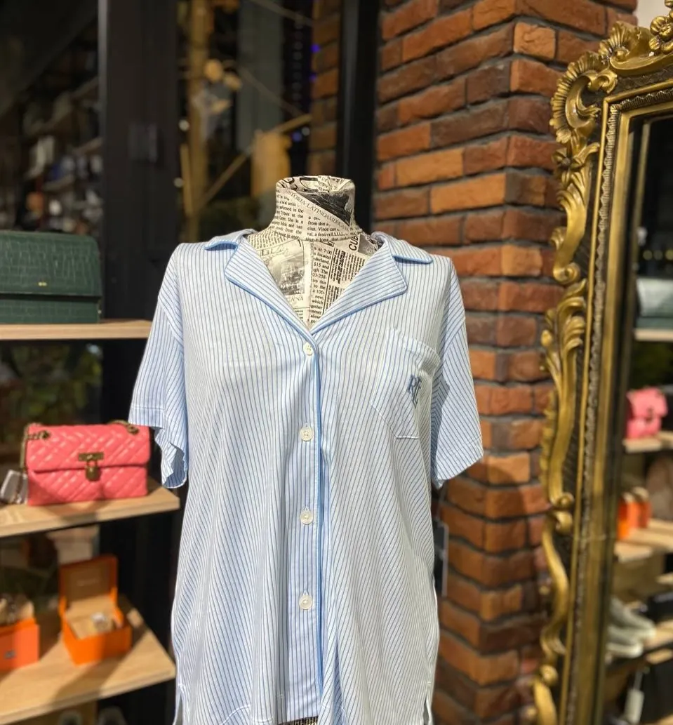 Striped Pajama Set