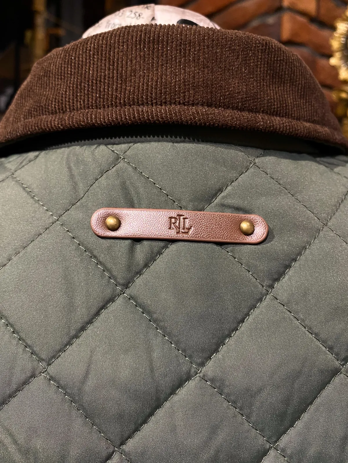 Green Quilted Jacket