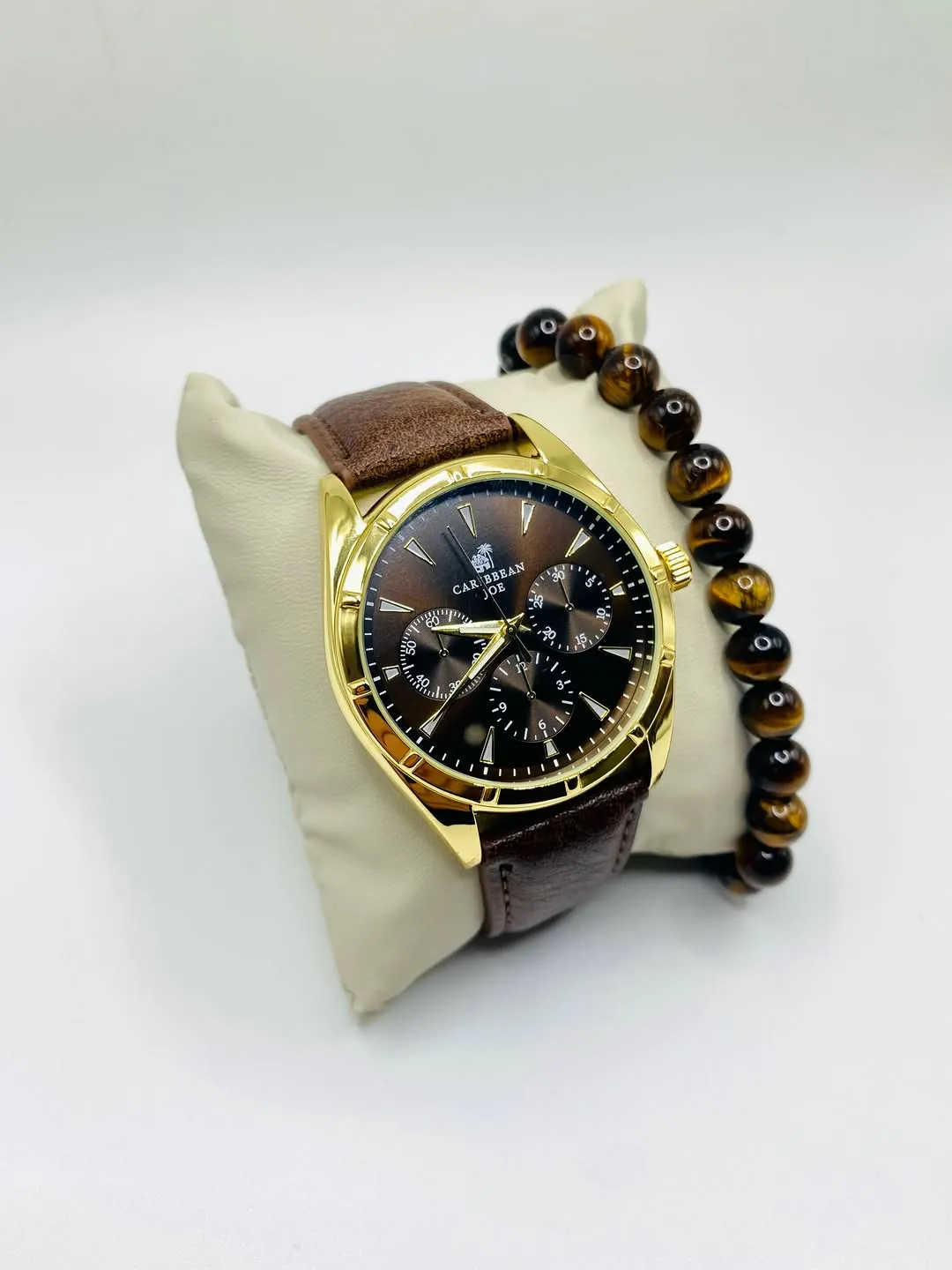Caribbean Joe Watch and Bracelet Set