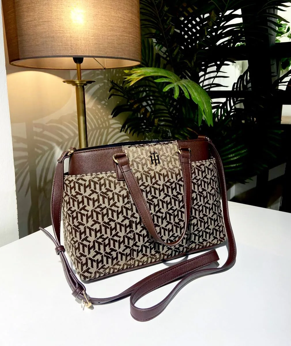Tommy Hilfiger Patterned Tote Bag
