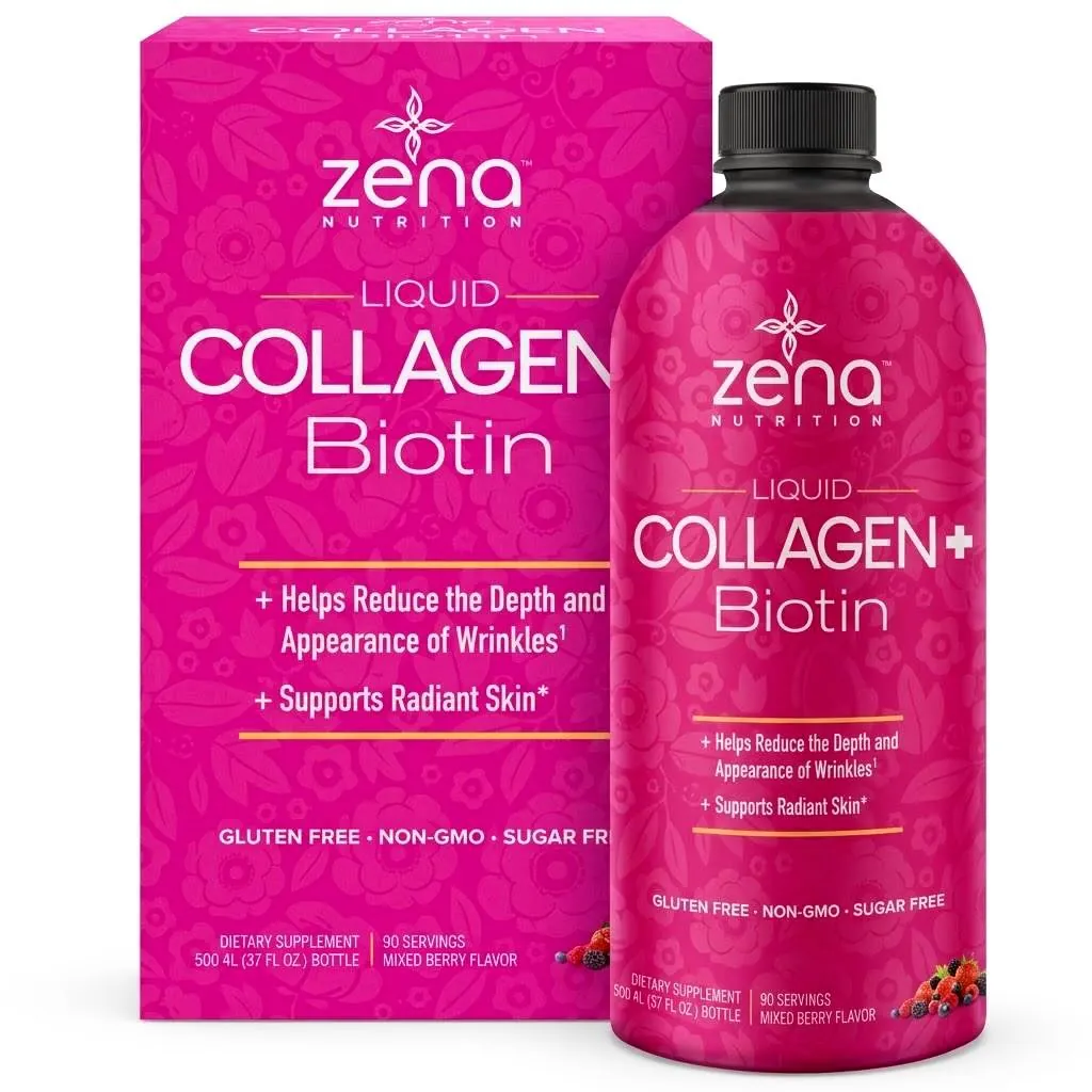 Zena Nutrition Liquid Collagen + Biotin