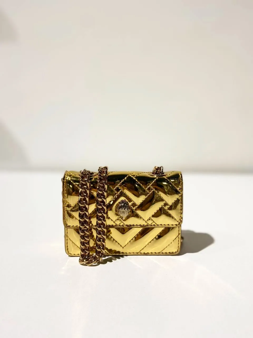 Gold Metallic Handbag