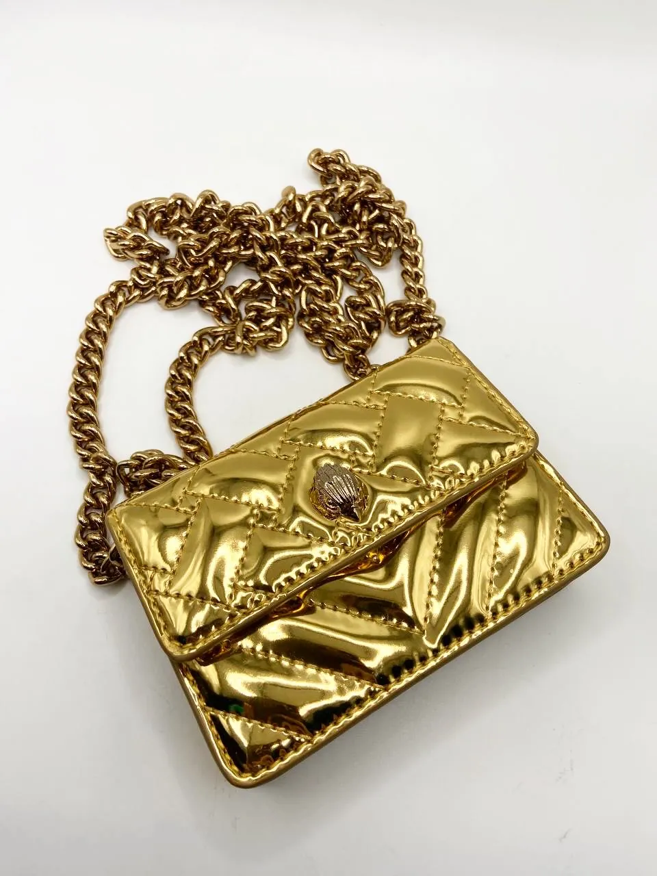 Gold Metallic Handbag