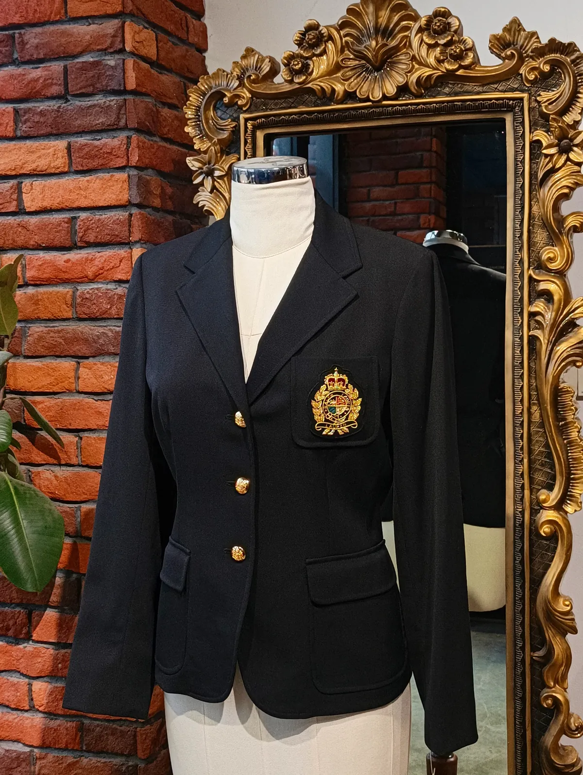 Black Uniform Blazer