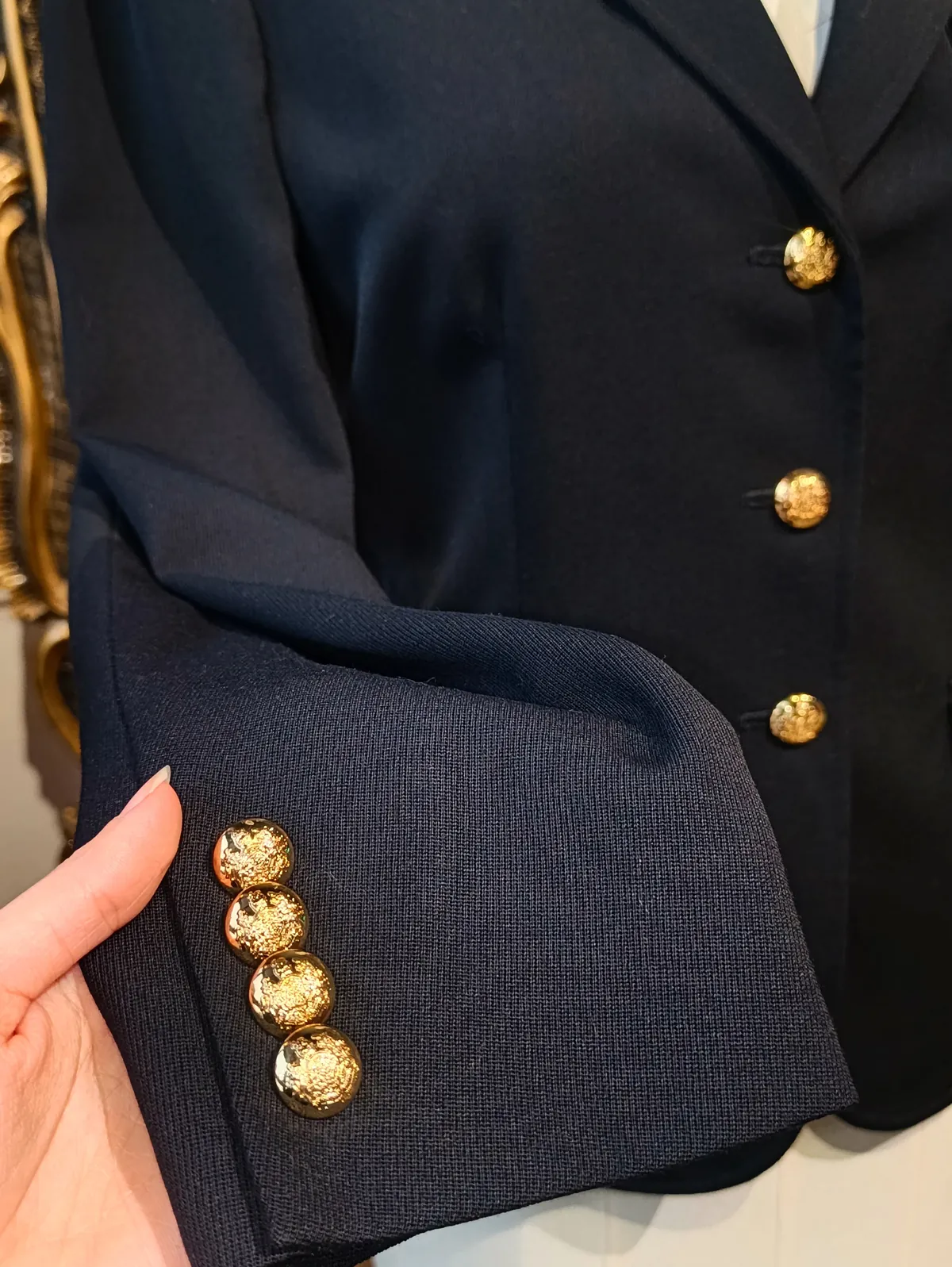 Black Uniform Blazer